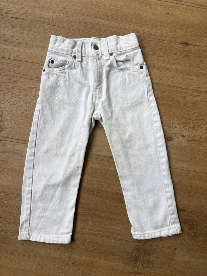 Vintage white Levi’s