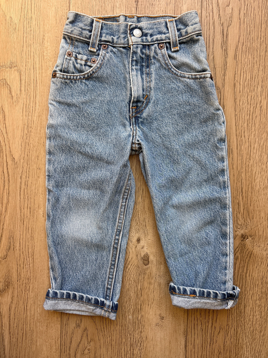 Light wash super slim vintage Levi’s