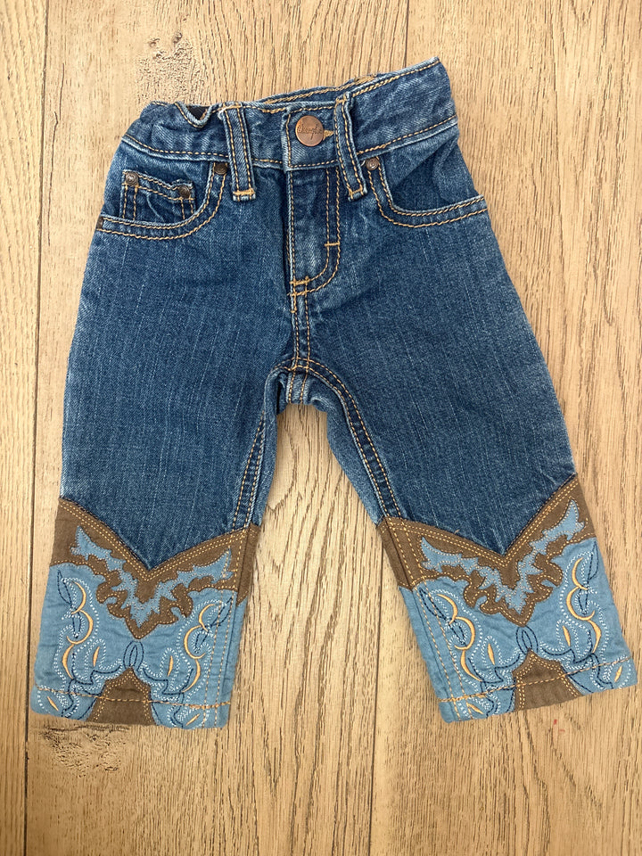 Tiny vintage cowboy/cowgirl wrangler jeans