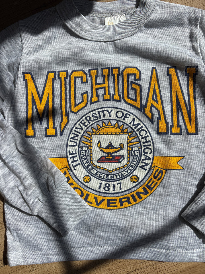 80s vintage University of Michigan tee