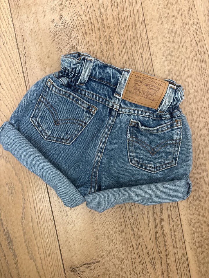 Paperbag vintage Levi jean shorts