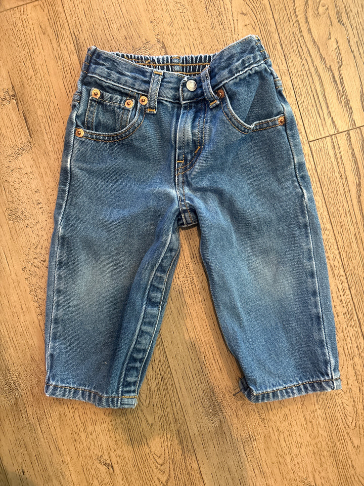 Vintage Levi’s with snap bottom