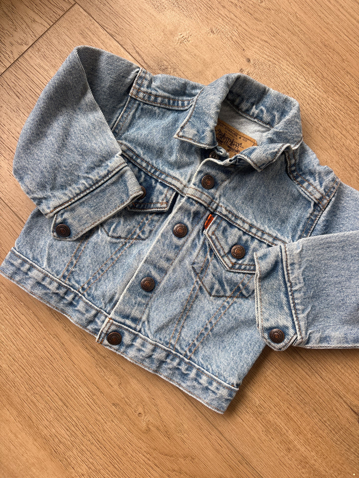 The perfect orange tab vintage Levi jean jacket