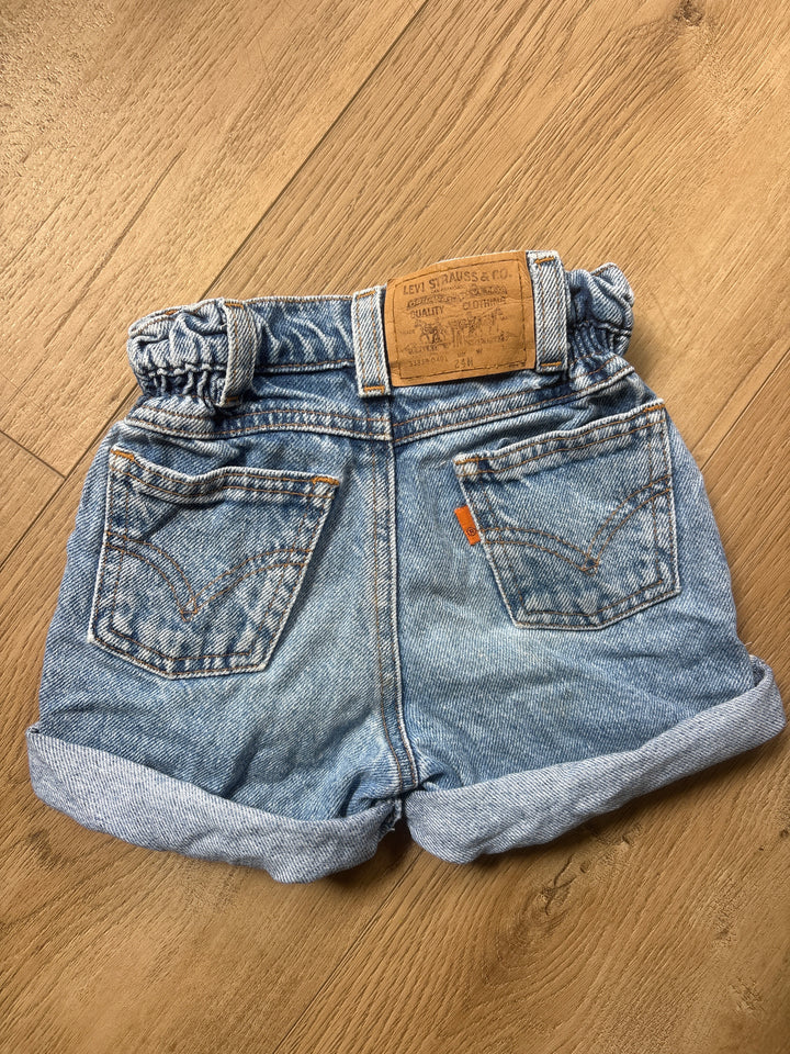 Paperbag vintage Levi jean shorts