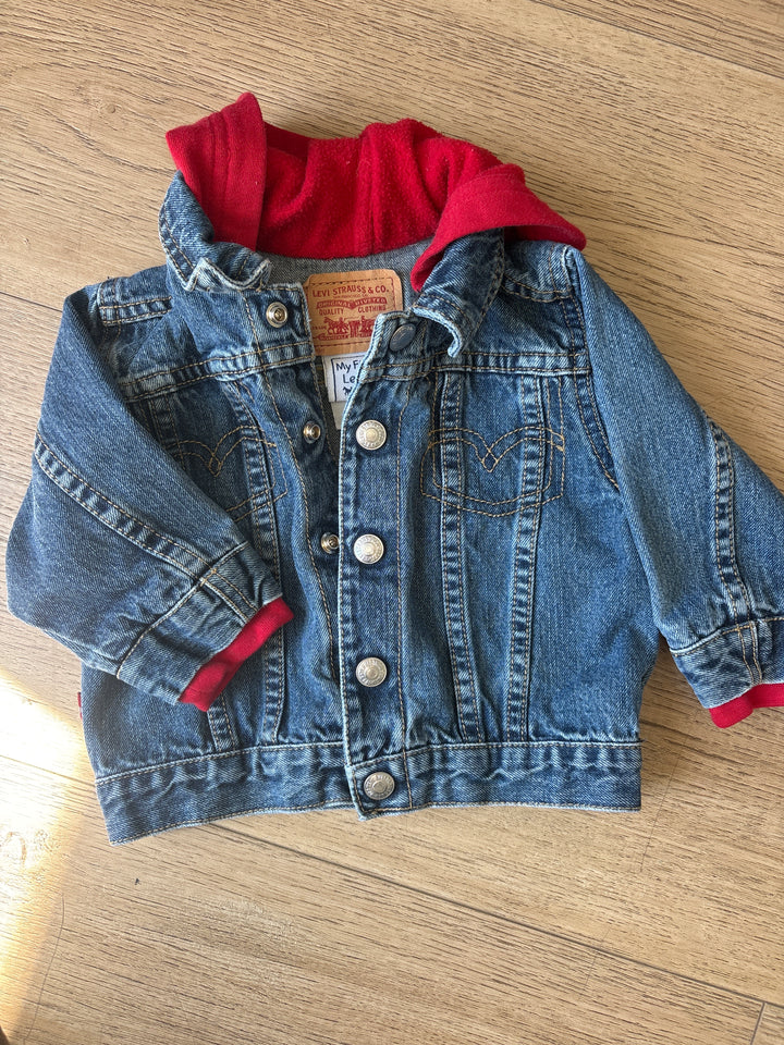 Vintage Levi hooded jean jacket