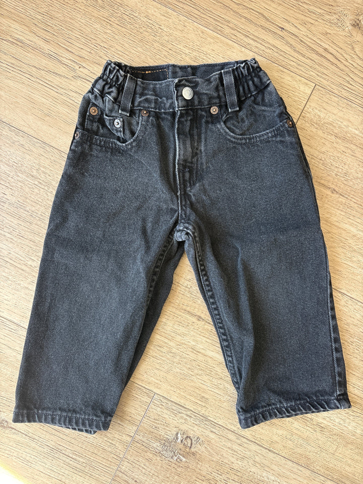 Washed black vintage Levi’s