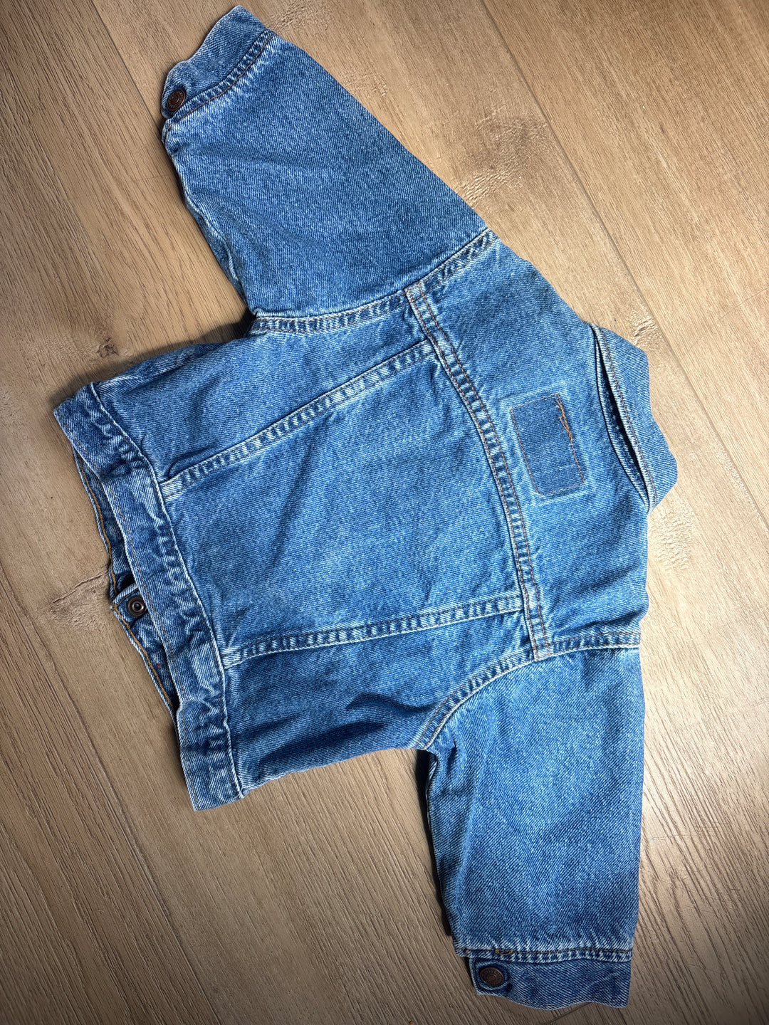 Orange tab vintage Levi jean jacket