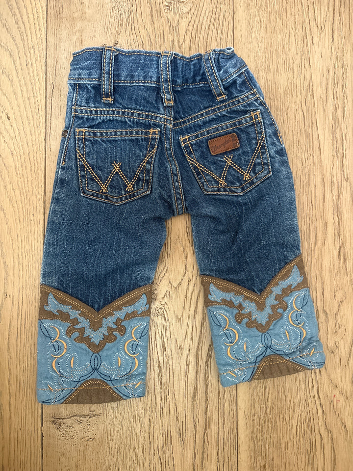 Tiny vintage cowboy/cowgirl wrangler jeans