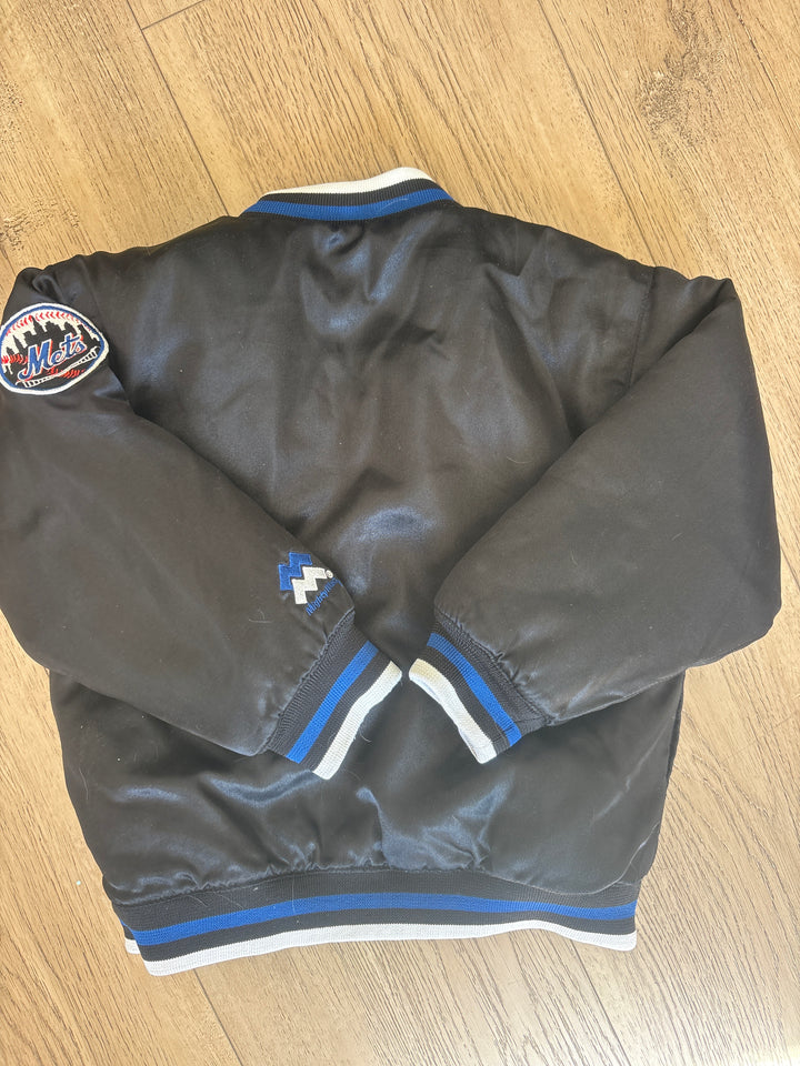 Vintage silky Mets bomber jacket