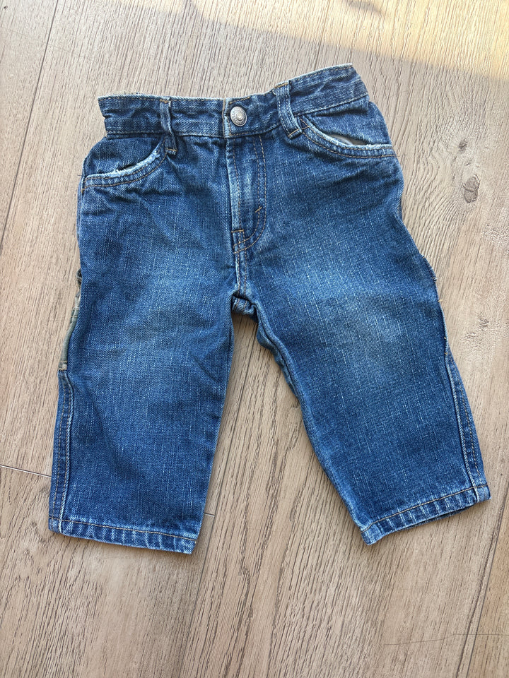 Vintage camo Levi jeans