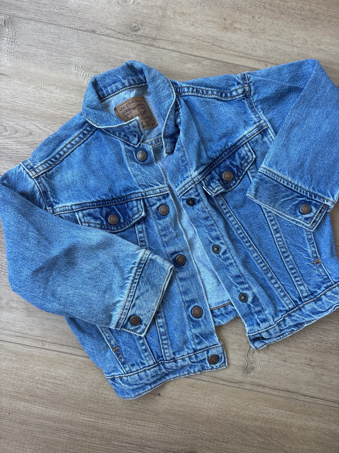 Vintage white tab Levi Jean jacket