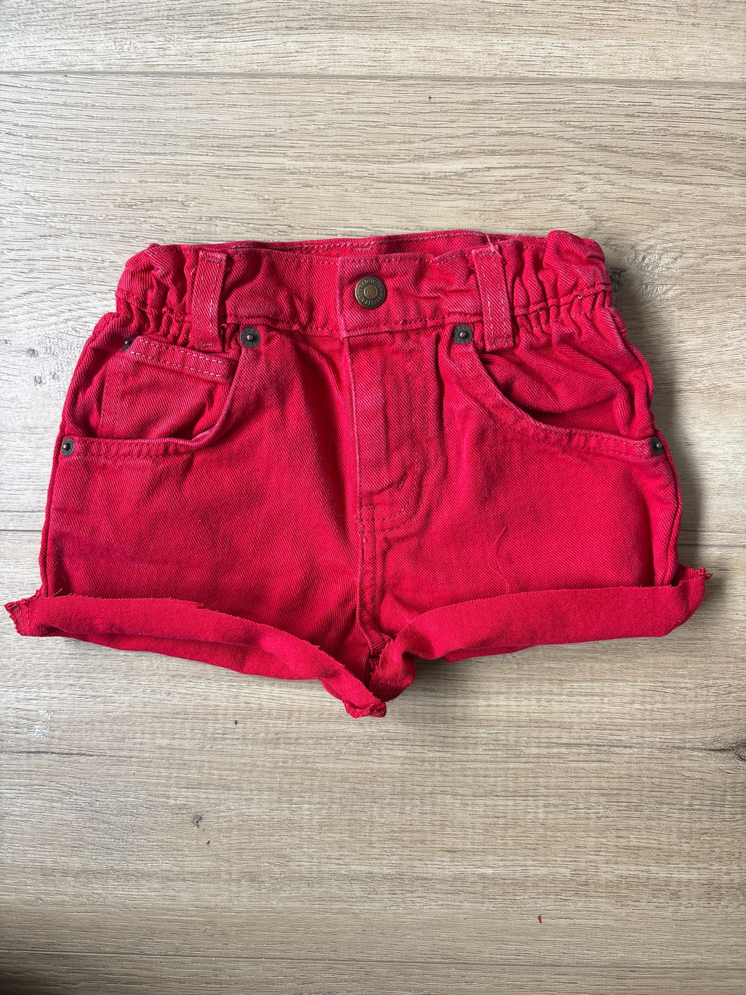 Vintage paperbag Levi jean shorts