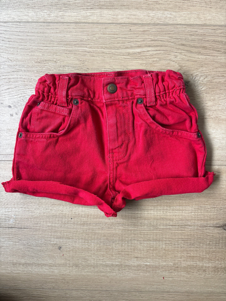 Vintage paperbag Levi jean shorts