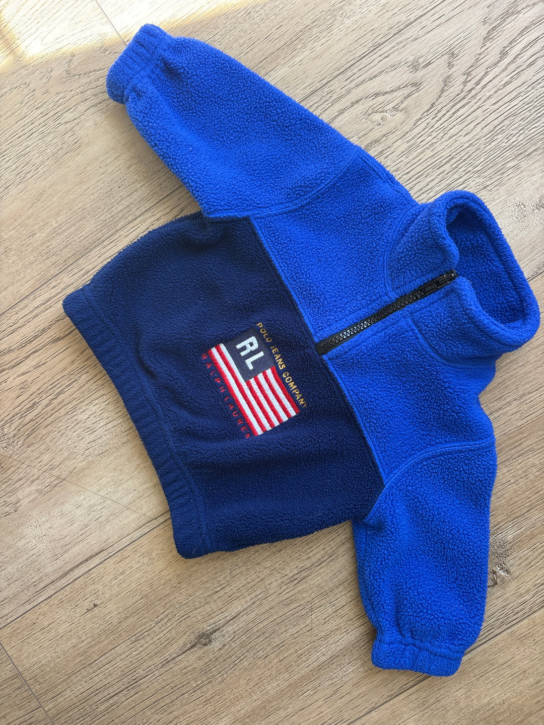 Vintage Ralph Lauren fleece zip up