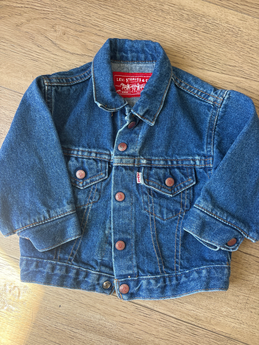 Red tab vintage Levi Jean jacket