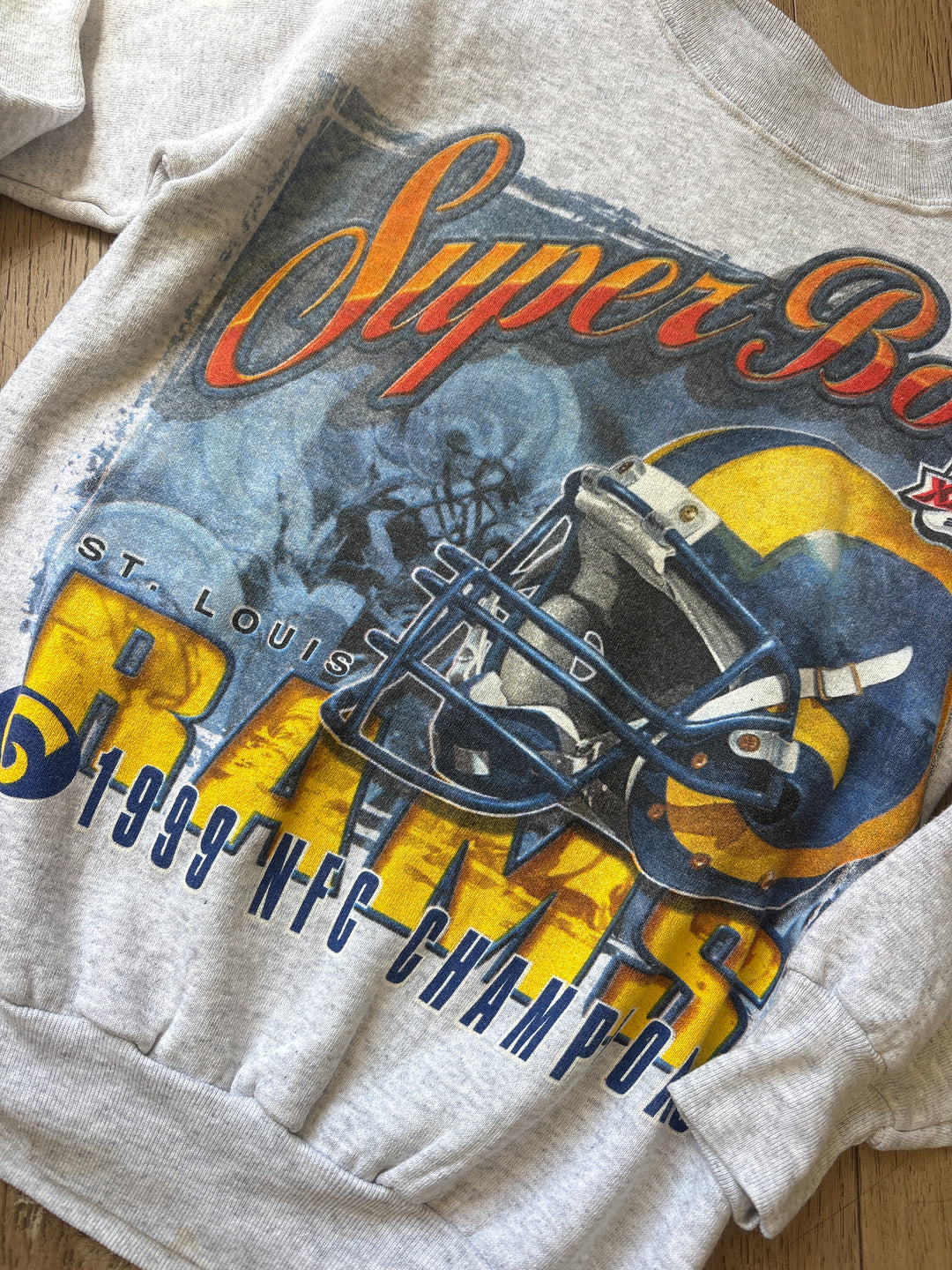 Vintage Rams Super Bowl sweatshirt