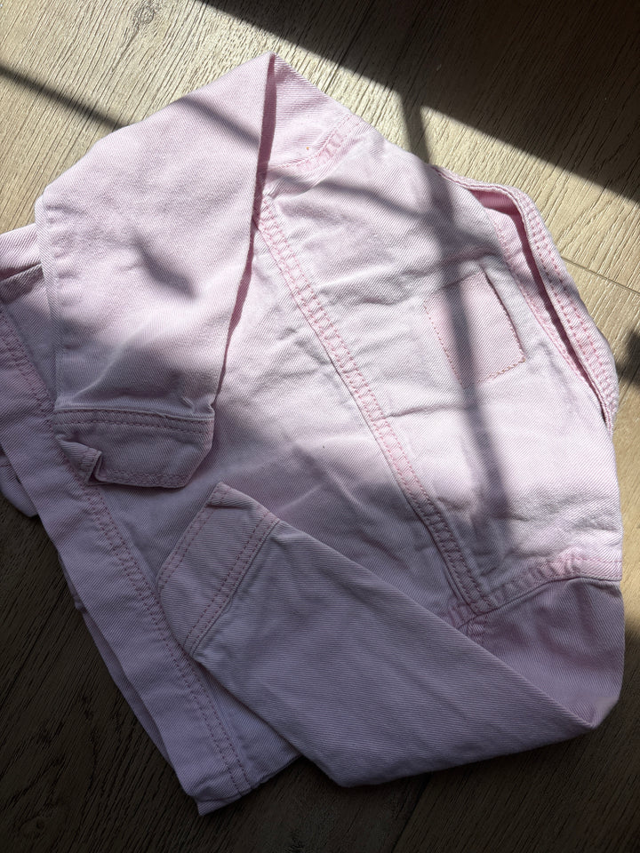 Vintage baby pink Levi jean jacket