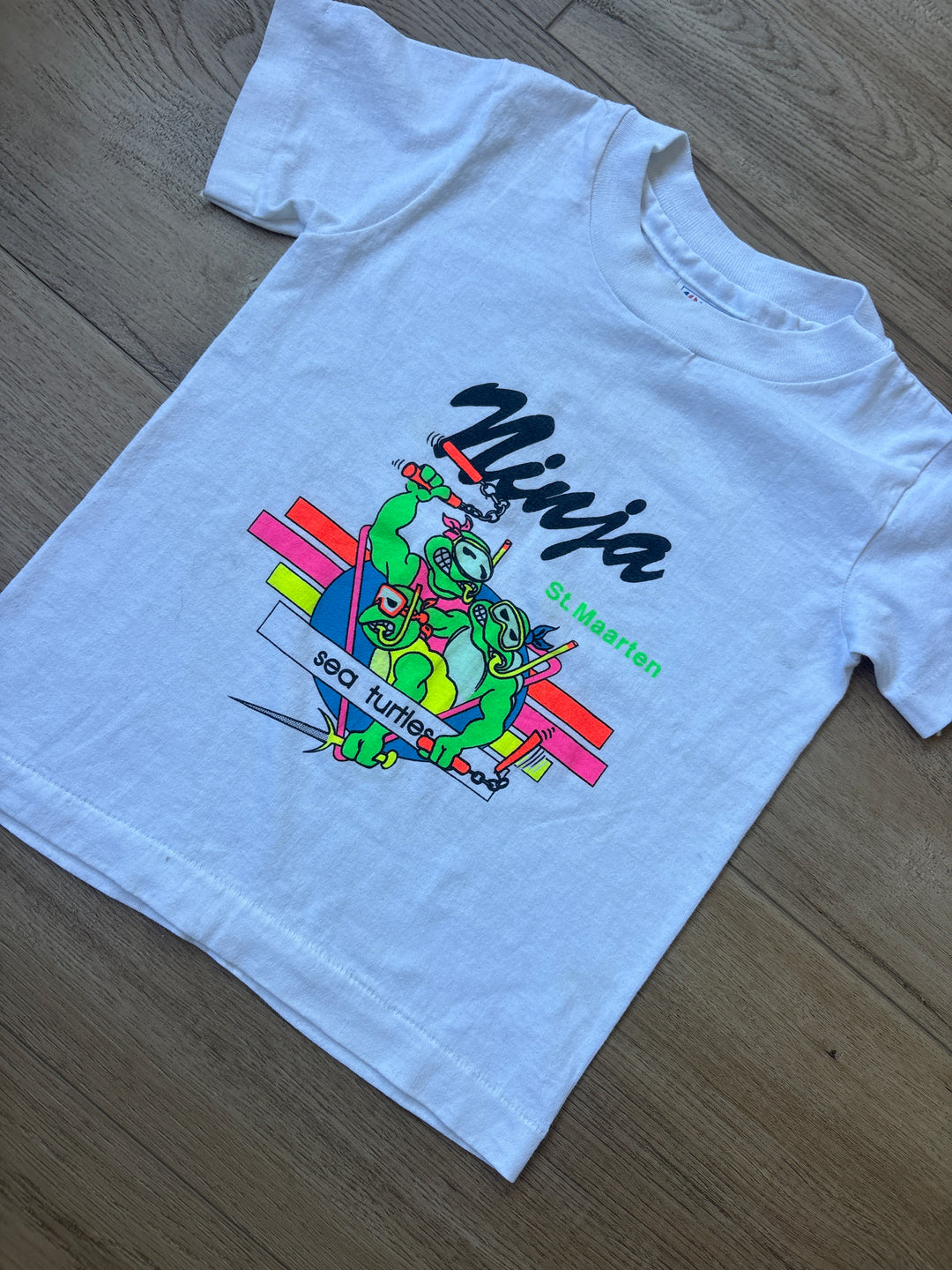 Vintage ninja turtle tee