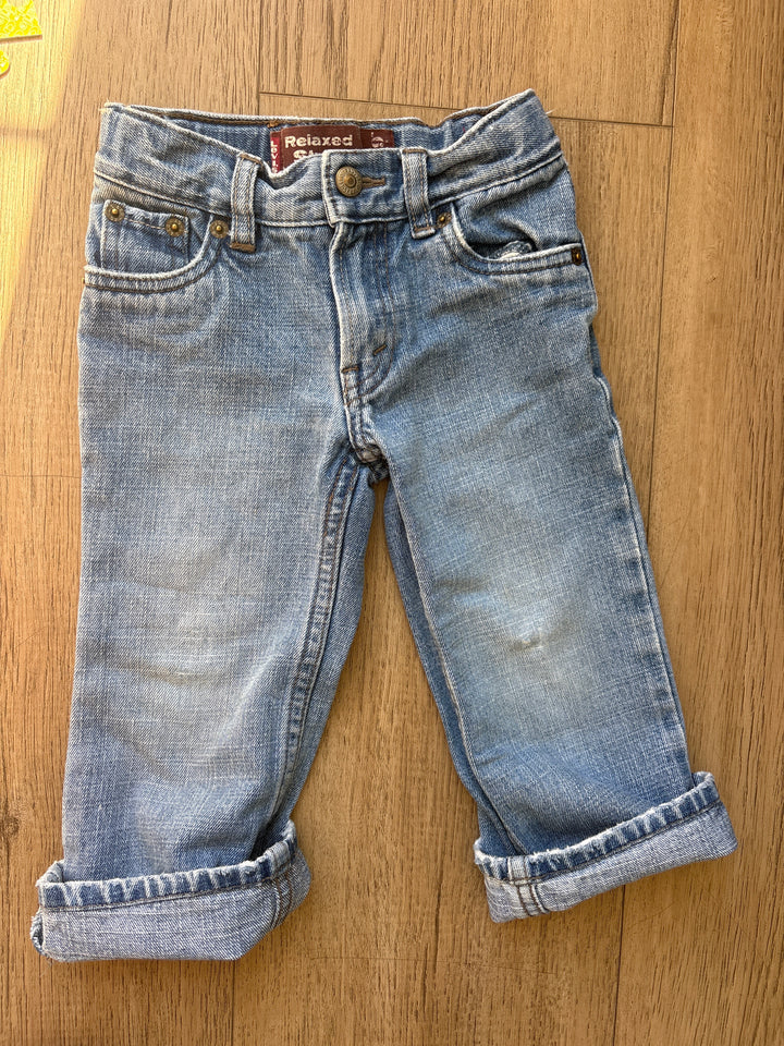 Relaxed straight light wash vintage Levi’s
