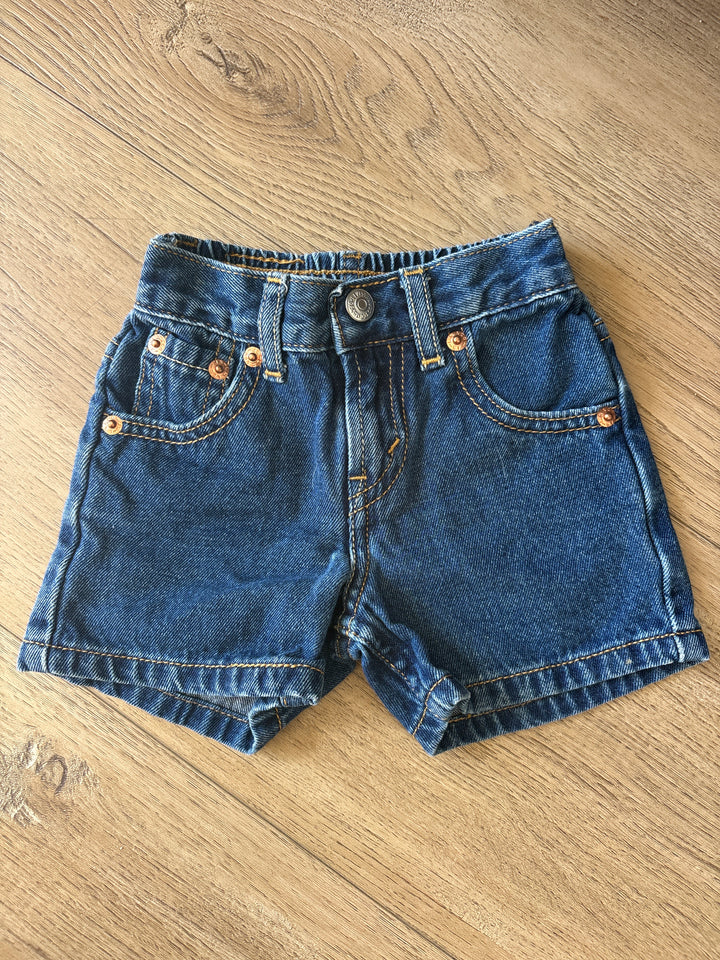 Baby’s first vintage Levi Jean shorts