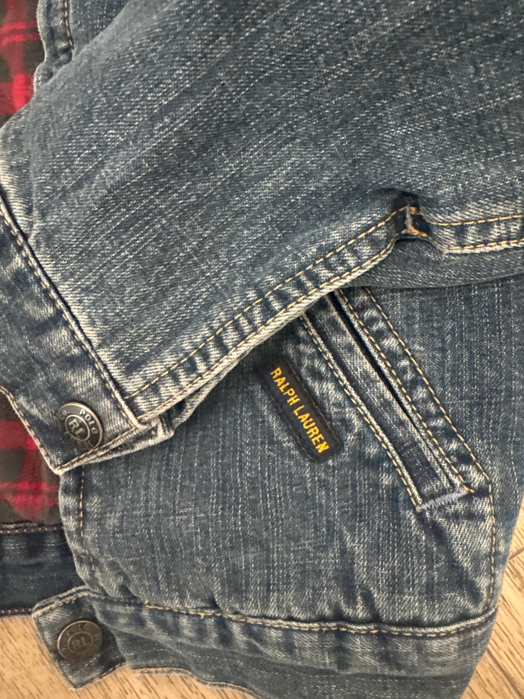 Vintage Ralph Lauren denim barn jacket