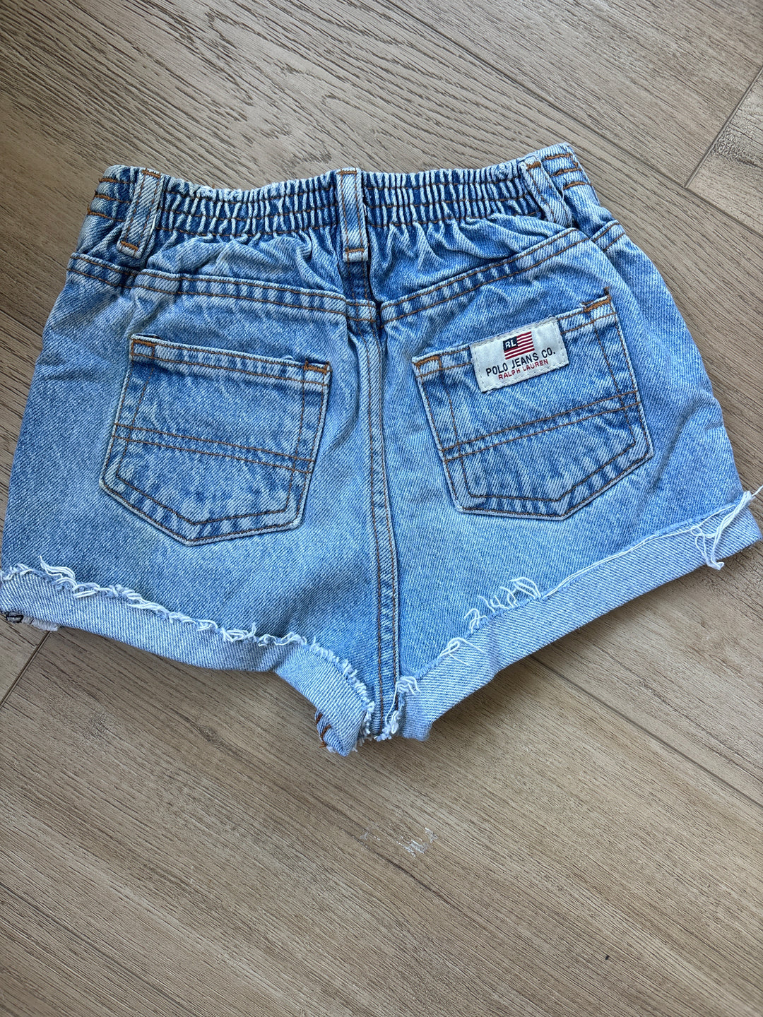 Vintage Ralph Lauren cut off Jean shorts