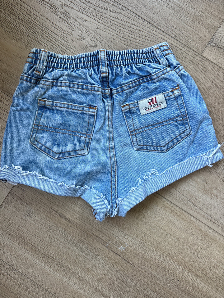 Vintage Ralph Lauren cut off Jean shorts
