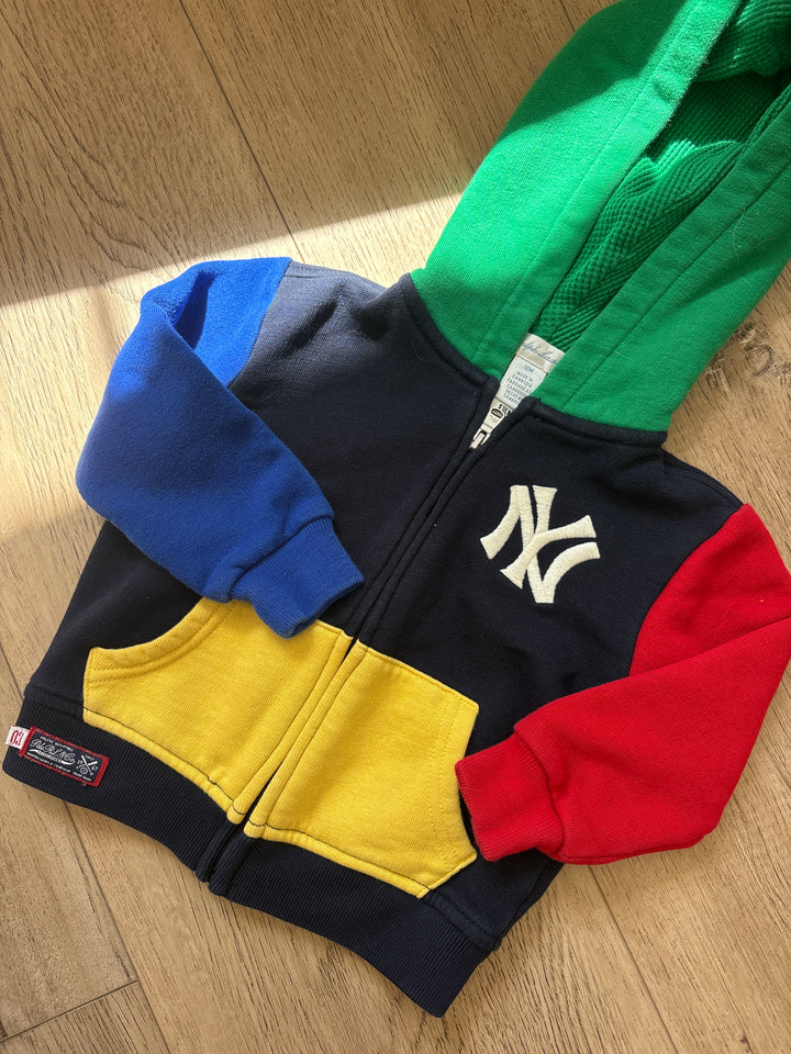 Ralph Lauren x Yankee color block hoodie