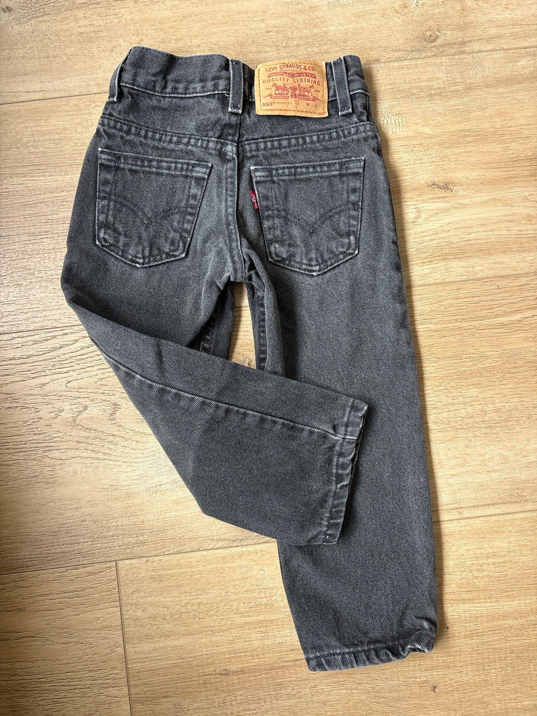 Vintage washed black Levi’s