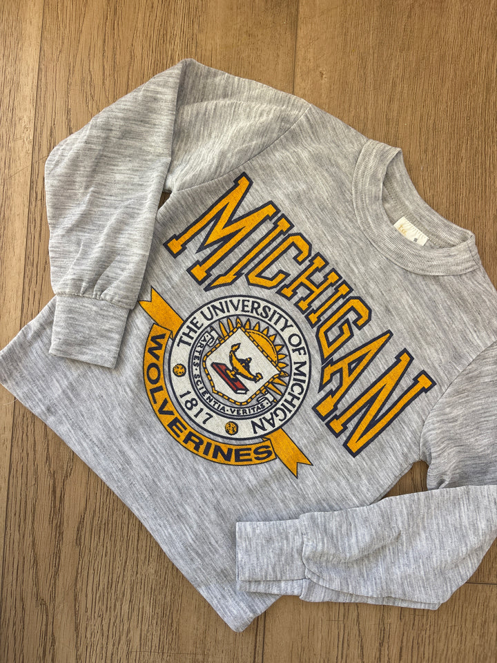 80s vintage University of Michigan tee