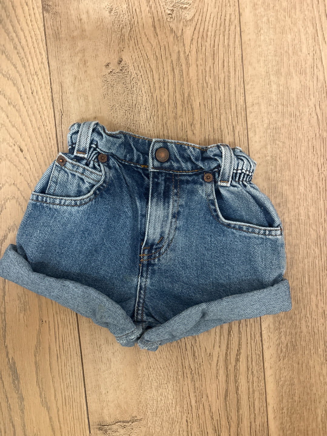 Paperbag vintage Levi jean shorts