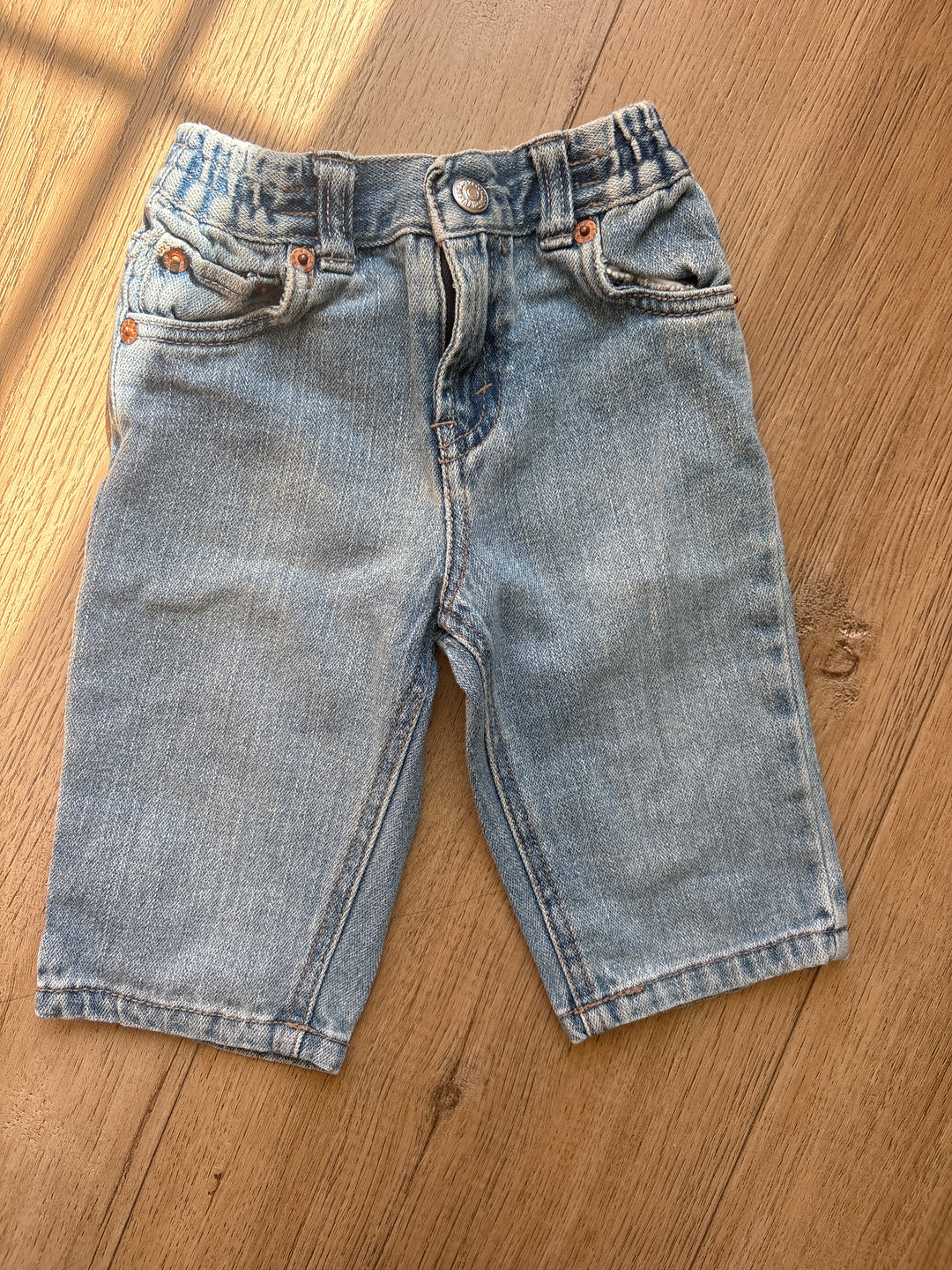 Baby’s first vintage Levi’s light wash