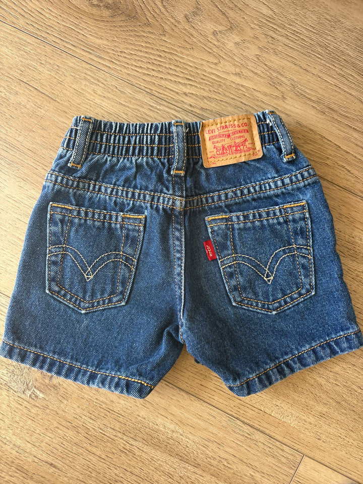 Baby’s first vintage Levi Jean shorts
