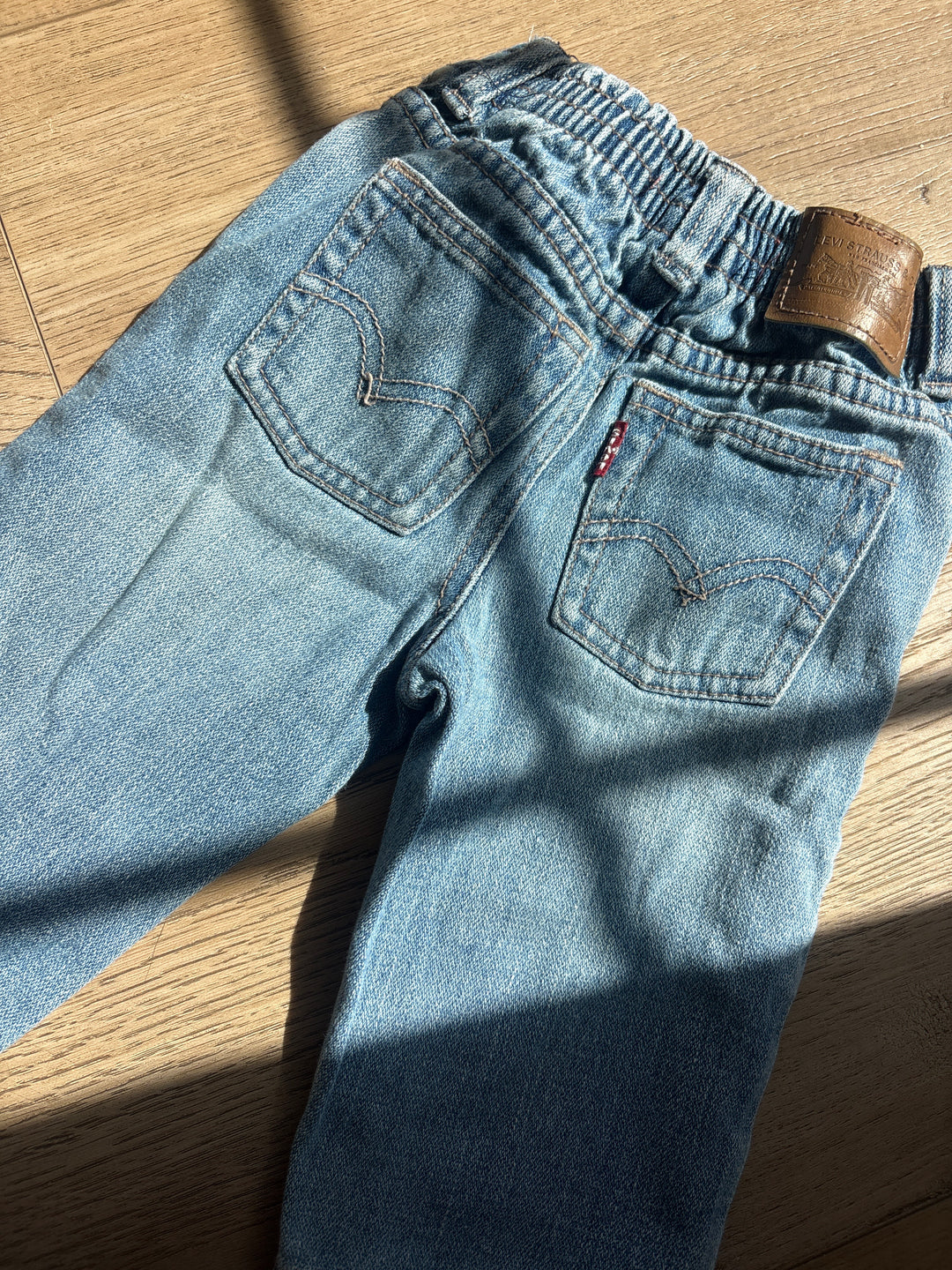 Baby’s first vintage Levi’s light wash