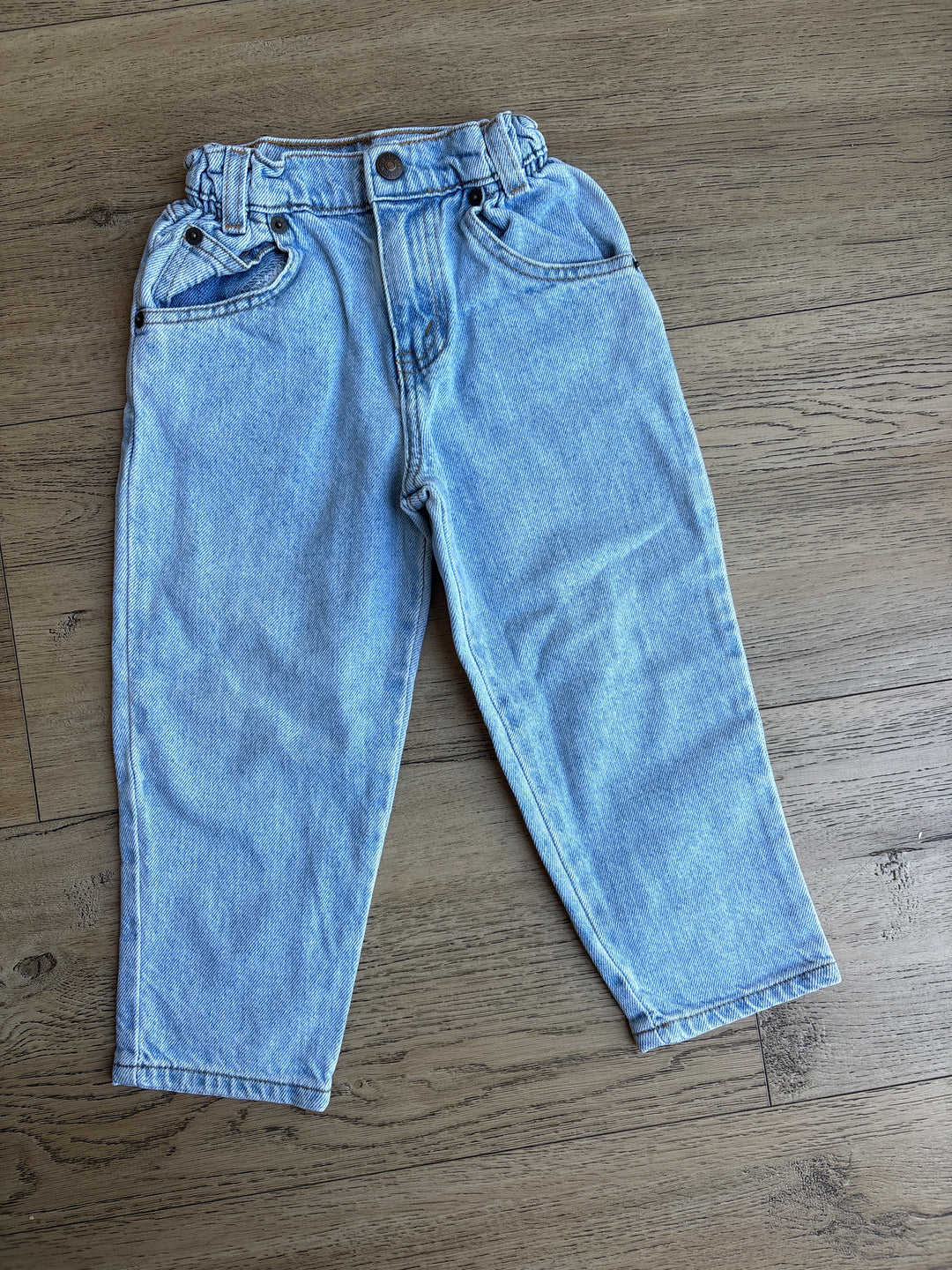 Slim paperbag vintage Levi jeans