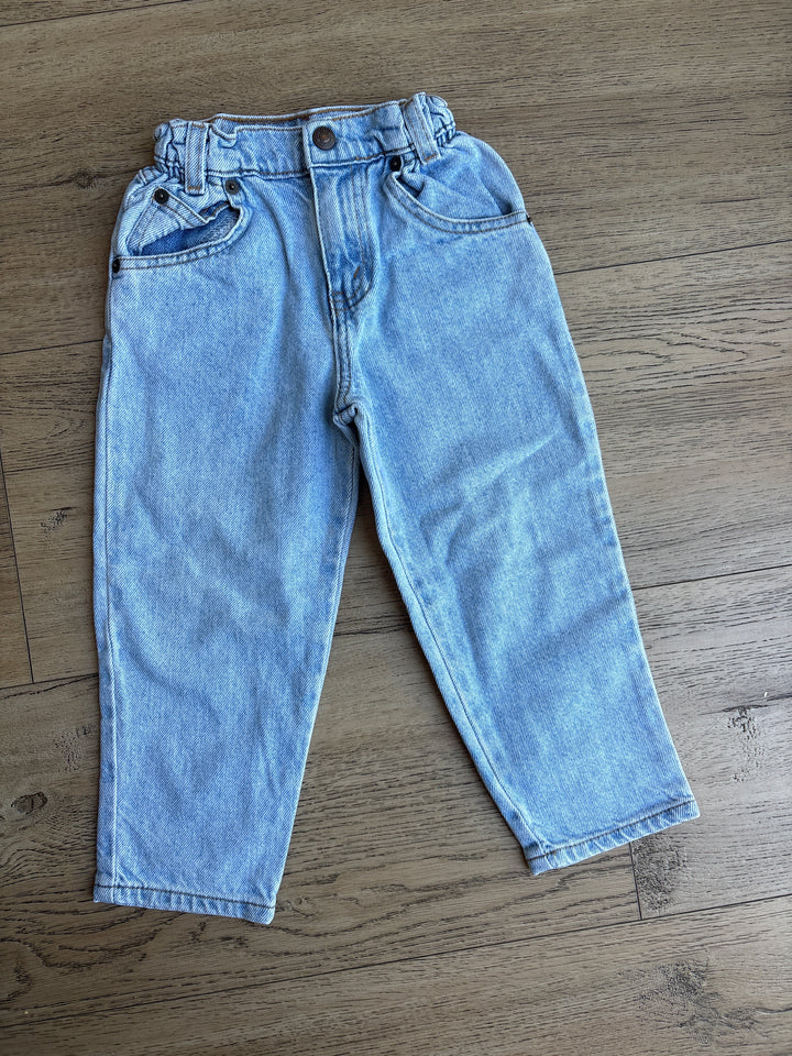 Slim paperbag vintage Levi jeans