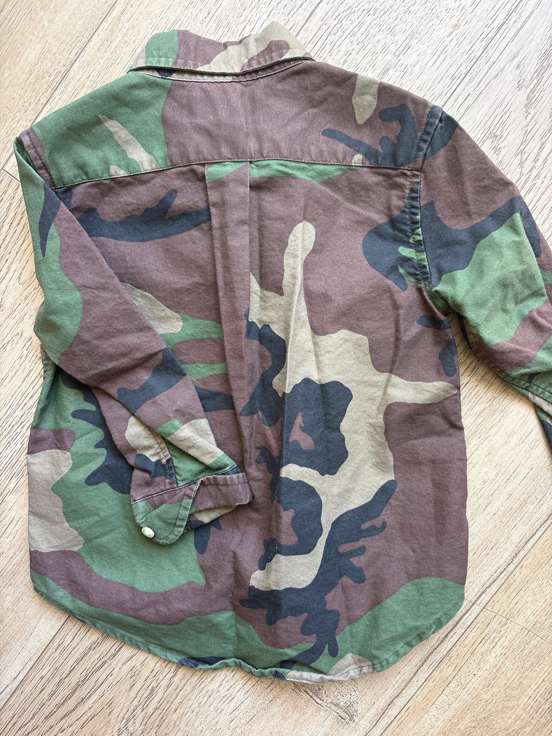 Vintage camo Ralph Lauren button down