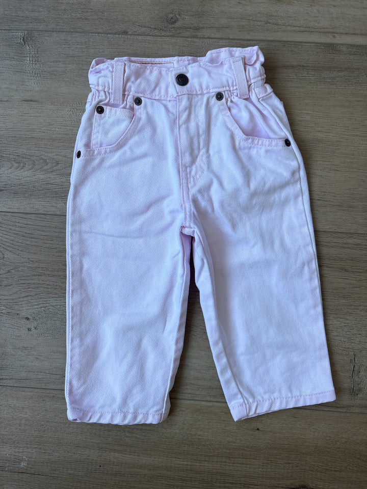 Paperbag baby pink vintage Levi’s