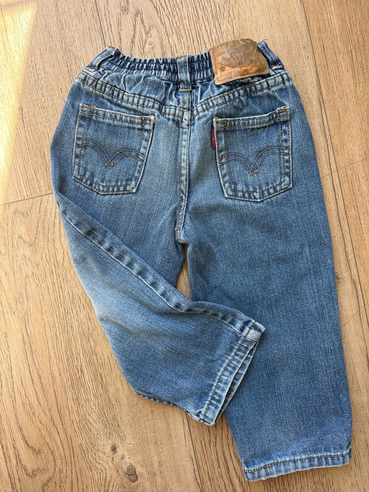 Elastic back vintage Levi jeans