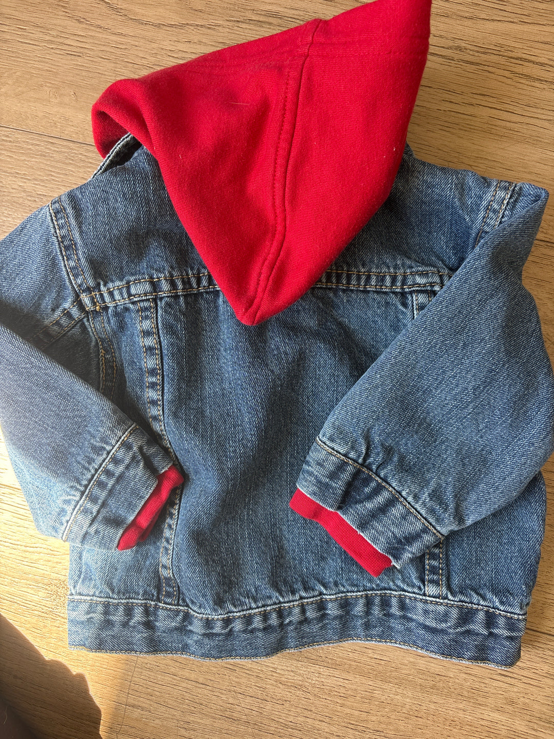 Vintage Levi hooded jean jacket