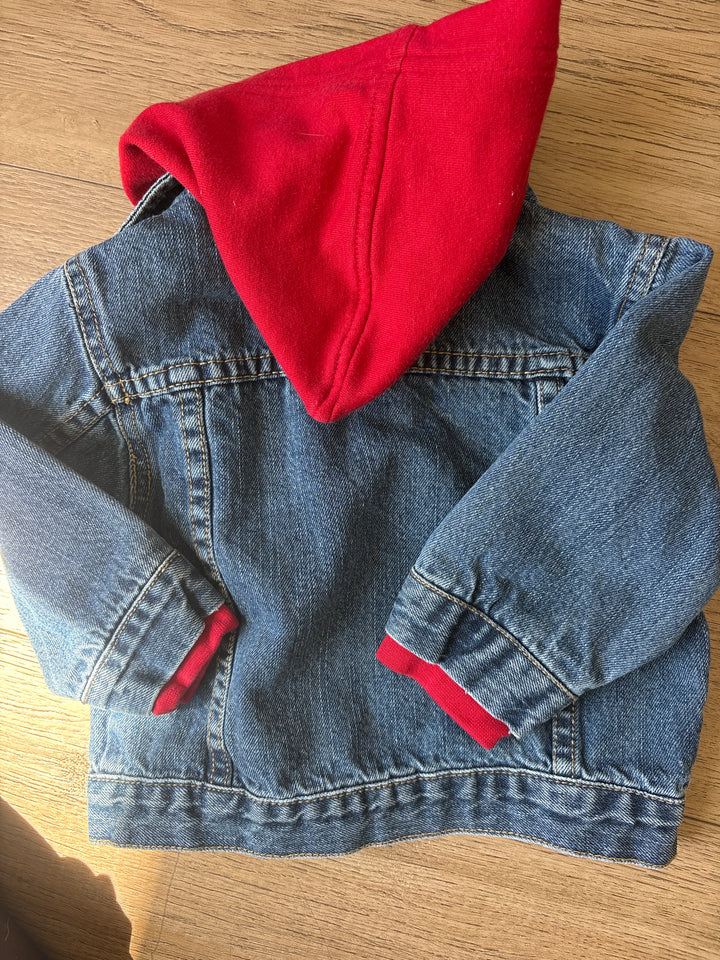 Vintage Levi hooded jean jacket