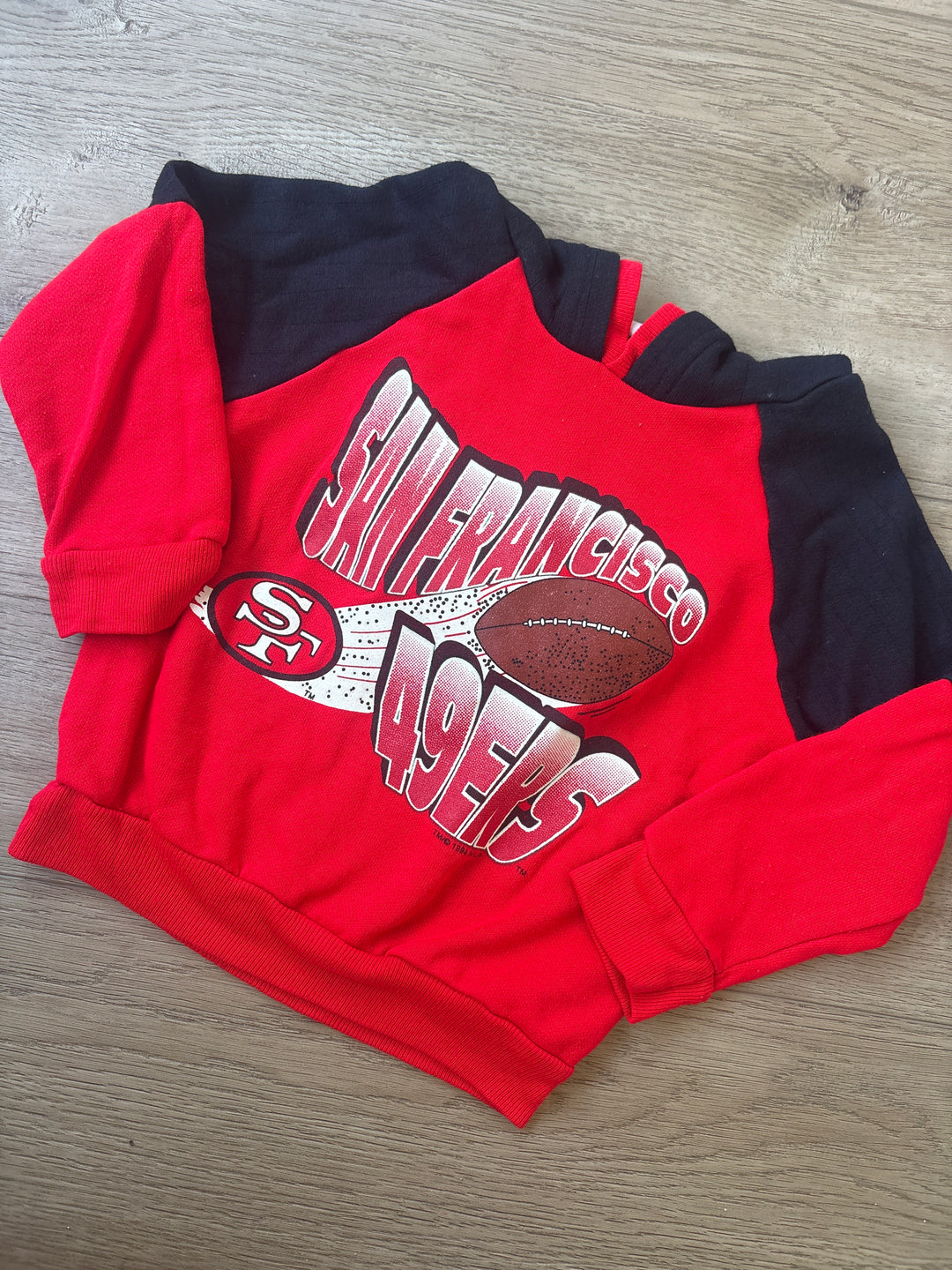 Vintage 1990s 49er hoodie