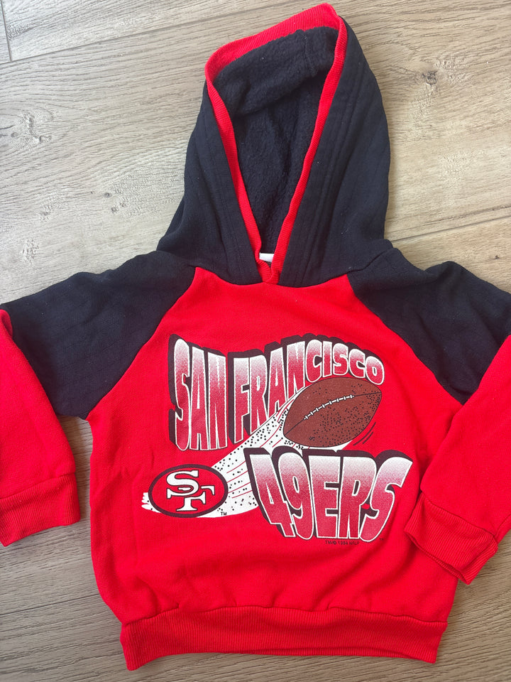 Vintage 1990s 49er hoodie
