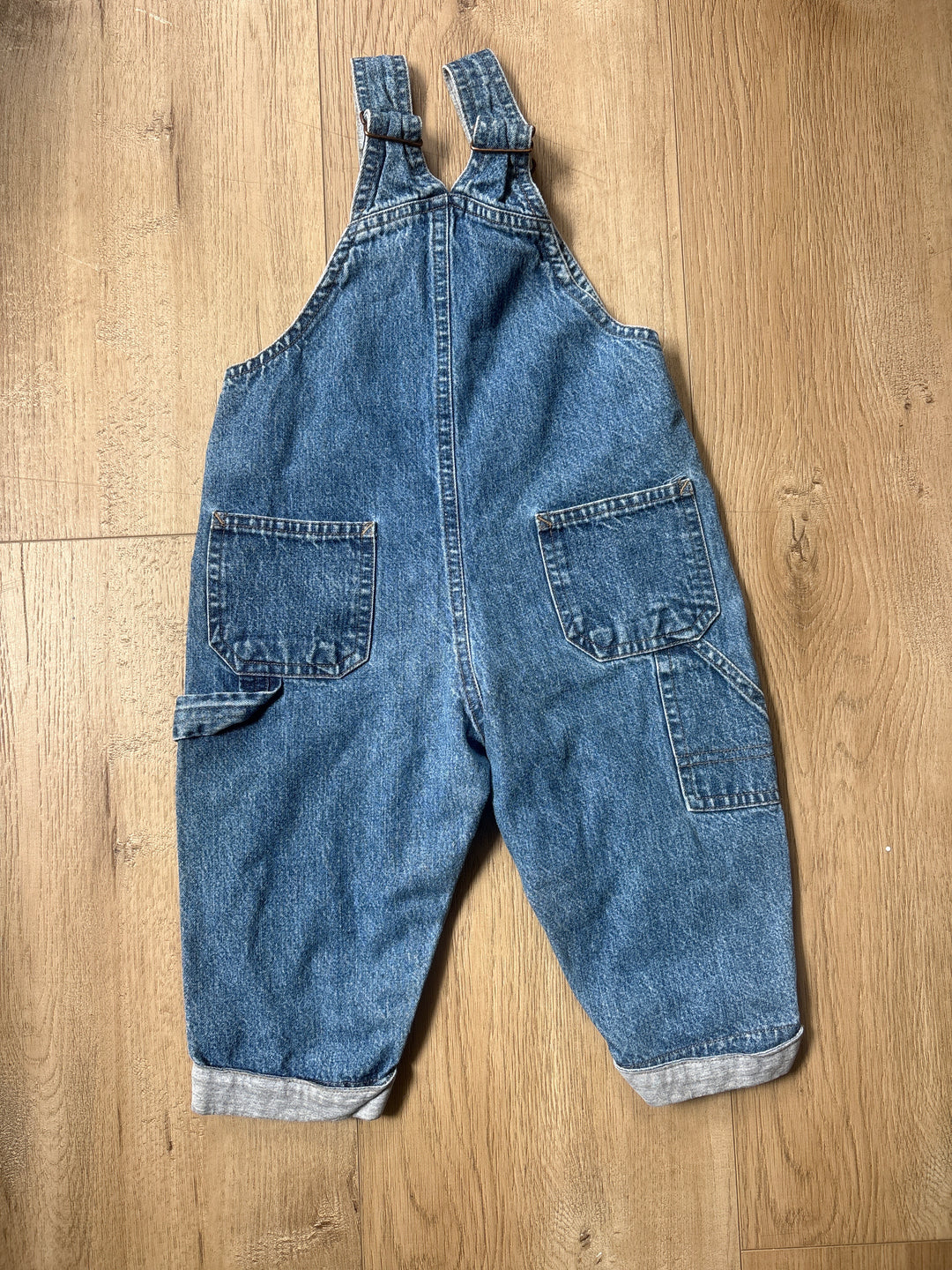 Vintage cargo overalls
