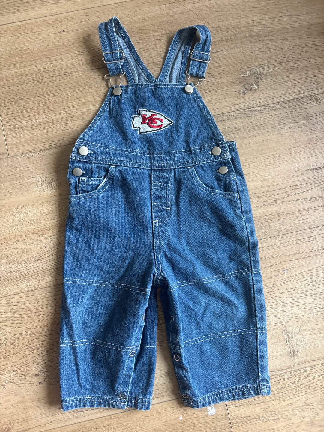 Vintage NFL x KC overalls
