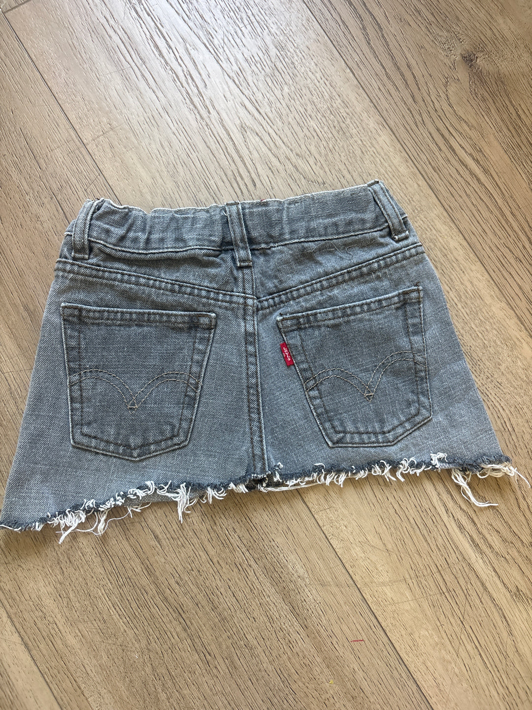 Western vintage Levi mini jean skirt