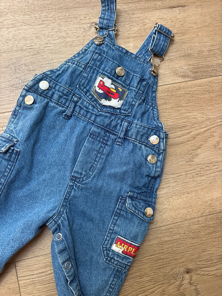 Vintage airplane overalls