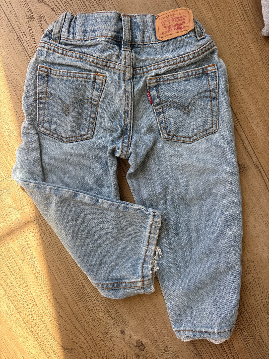 Distress detail vintage Levi’s