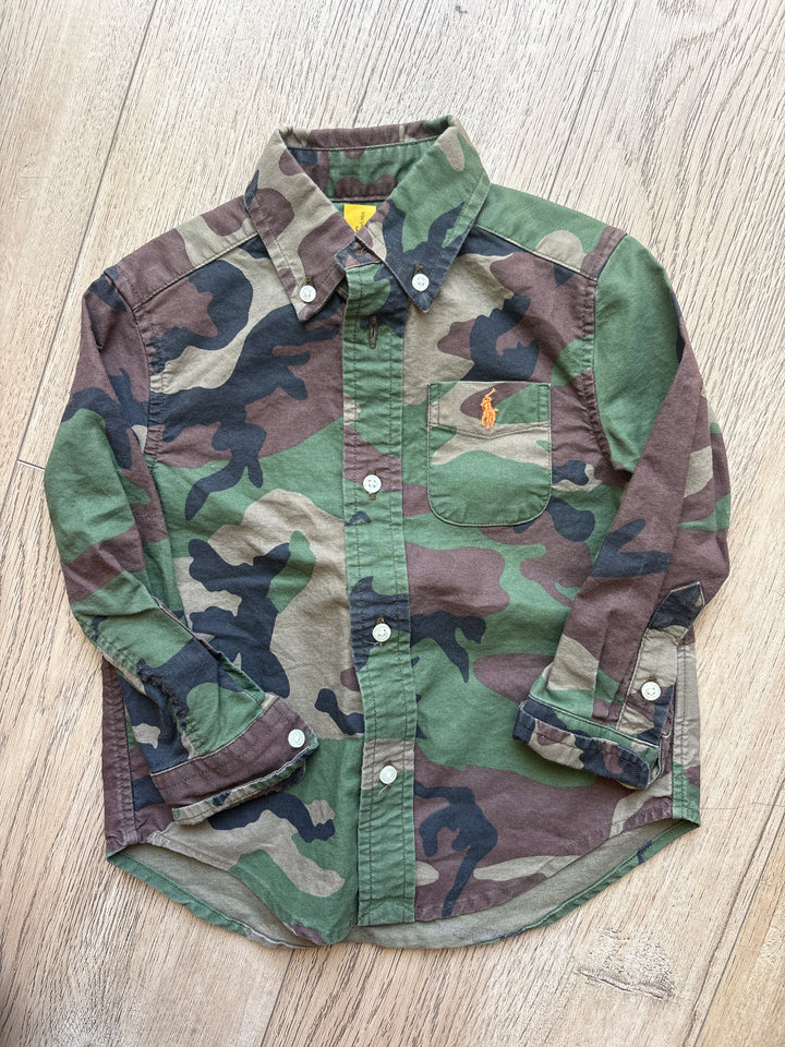 Vintage camo Ralph Lauren button down