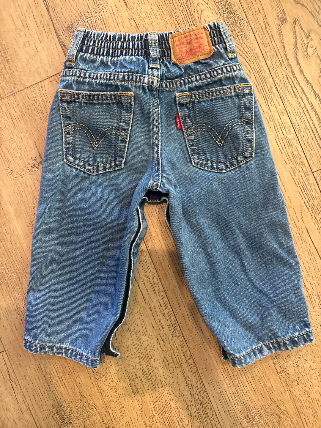 Vintage Levi’s with snap bottom